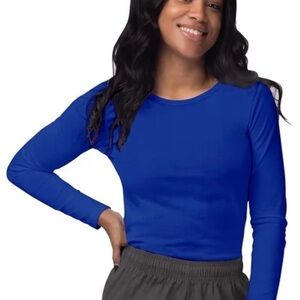 Women’s Sivvan Long Sleeve Crewneck Top - Royal Blue